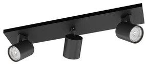 Philips - Luce Spot RUNNER 3xGU10/20W/230V nero