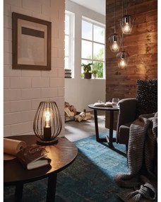 Eglo 49481 - Lampada da tavolo NEWTOWN 1xE27/60W/230V