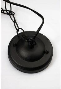 Lampadario da esterno 1xE27/20W/230V IP43 nero