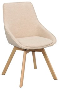 Sedie da pranzo beige in set di 2 Alison - Rowico