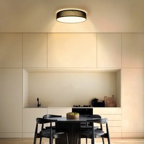 Solight WO8014 - Plafoniera LED dimmerabile PENLEY LED/48W/230V+RC diametro 40 cm nero