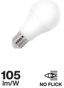 Lampada LED E27 15W A60 105lm/W Colore Bianco Naturale 4.000K