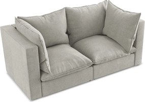 Divano grigio chiaro 180 cm Manao – Makamii