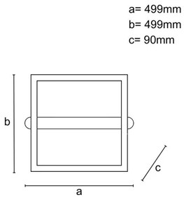 Plafoniera da soffitto LED dimmerabile LED/60W/230V 3000-6500K + telecomando