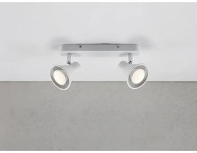 Nordlux - Faretto EIK 2xGU10/35W/230V bianco