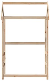 Tetto per letto bambini 108x70x176,5 cm legno massello di pino