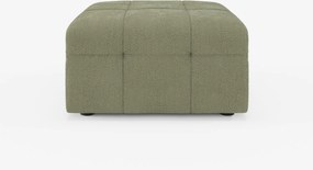 Mosaic pouf e modulo in bouclé - 96x77 cm design capitonné in tessuto smacchiabile T21