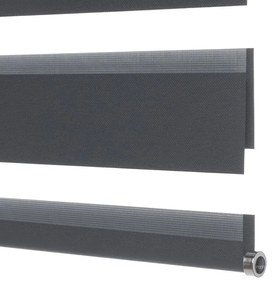 Tenda a rullo giorno / notte INSPIRE Bolero grigio scuro 165x250 cm