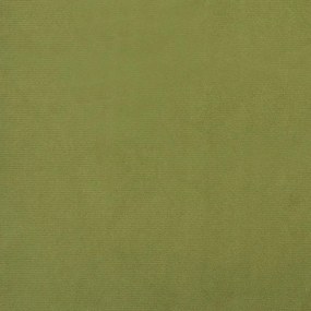 Poggiapiedi Verde Chiaro 78x56x32 cm in Velluto