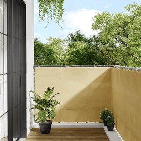 Paravento Da Balcone Sabbia 120x800 Cm 100% Poliestere Oxford /
