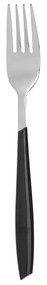 Forchetta tavola sfusa nero in acciaio inox Silhouette