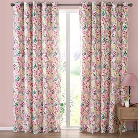 Tende in set rosa 2 pz 168x229 cm Tilly Floral – Catherine Lansfield