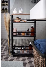 Mobile da bagno nero in metallo 47,5x81 cm Tower - YAMAZAKI