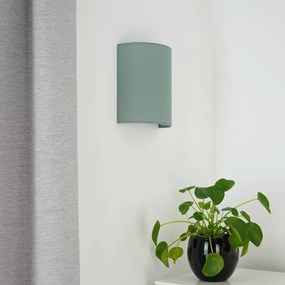 Duolla Applique Celine, salvia, tessuto, E27