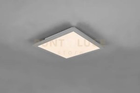 Gamma plafoniera led 13,5w 1600lm, 2700 - 6500k quadrata bordo allu...