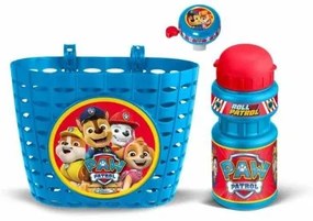 Set di accessori The Paw Patrol Bicicletta per Bambini Azzurro Rosso 3 Pezzi