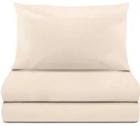 Completo letto singolo panna Sugar