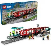 Tram e fermata del tram Lego City