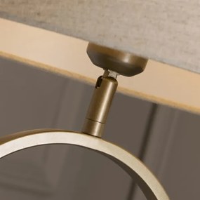 Searchlight EU94102NA - Lampada da tavolo MODISH 1xE27/60W/230V colore crema