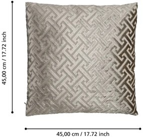 Eglo 420076 - Cuscino decorativo SINGU 45x45 cm beige