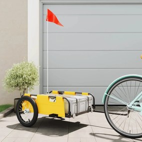 Rimorchio Da Bici Giallo Oxford E Ferro /