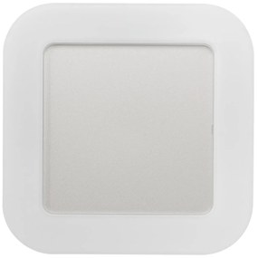 Plafoniera LED 24W Quadrata IP65 32x32 cm - Bianca Colore Bianco Naturale 4.000K