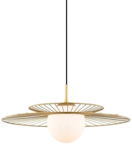 ITALUX MDM-4000/1 GD - Lampadario a sospensione con filo SARAH 1xE27/40W/230V