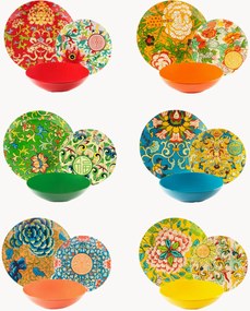 Servizio di piatti La Via Della Seta, 6 persone, set da 18