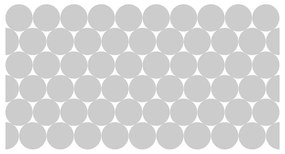 Set di adesivi per finestra 50 pz 10x10 cm Clackout Circle – Ambiance