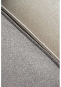 Divano componibile in grigio chiaro (con penisola a destra) Flex Felix – Miuform