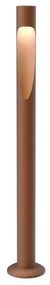 Flindt Garden Lampada da Giardino Long LED 2700K con Base Corten - Louis Poulsen