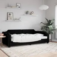 Letto da Giorno Nero 80x200 cm in Tessutocod mxl 129778