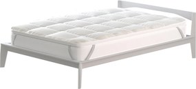 Topper Matrimoniale Trapuntato 600 gr/mq con Elastici Plus Bianco...