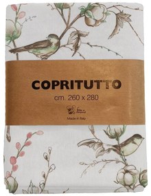 Coperta in Cotone COPRIUTTO 2 PIAZZE CM. 260x280 COTONE multicolore, 260x 280 cm