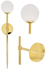 LAMPADA DA MURO ORO MODERNO 52cm APP578-1W