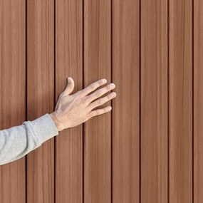 Casetta Da Giardino In Resina 125,8x184,5x205,1H Cm Darwin 4x6 Marrone Keter