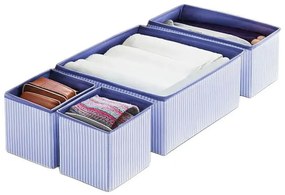 Organizer per cassetti in tessuto in set da 4 - Mioli Decor