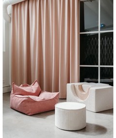 Pouf a sacco per bambini rosa con rivestimento in velluto a coste Chair – Wigiwama