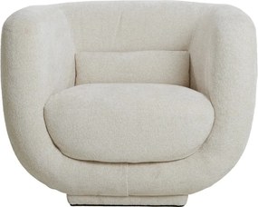 Poltrona color crema Kialy - Light &amp; Living