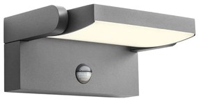 Redo 90587 - Lampada da esterno LED con sensore FLIP LED/20W/230V 3000K IP54 antracite