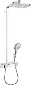 Colonna doccia 360 1jet Con miscelatore Select 300 e doccetta cromo Hansgrohe Raindance E 27288000