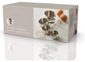 Set di 4 misurini in acciaio - Blomsterbergs