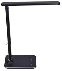 Solight WO45-B - Lampada LED da tavolo con display LED/9W/230V nero