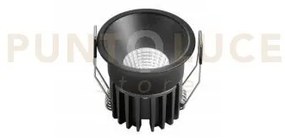 Incasso led quark in alluminio nero cob 8w 830lm cct 6,5x6,5x5,5cm ...