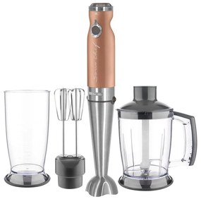 Sencor - Frullatore a immersione 4in1 1200W/230V acciaio inox/rame