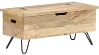 Baule 90x40x45 cm in Legno Massello di Mango 289635