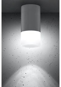 Faretto TUBA 1xGU10/15W/230V grigio/bianco