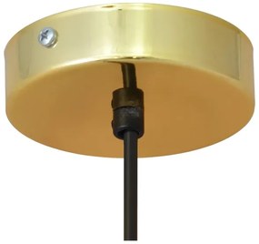 LED Lampadario su corda BARS 1xGU10/4,8W/230V oro