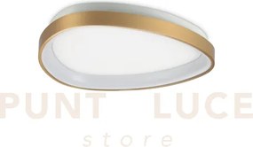 Gemini plafoneira 24 w on-off 3000 lm 4000 k ottone