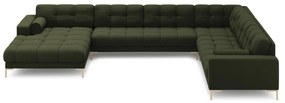 Divano angolare verde (angolo destro) Bali - Cosmopolitan Design